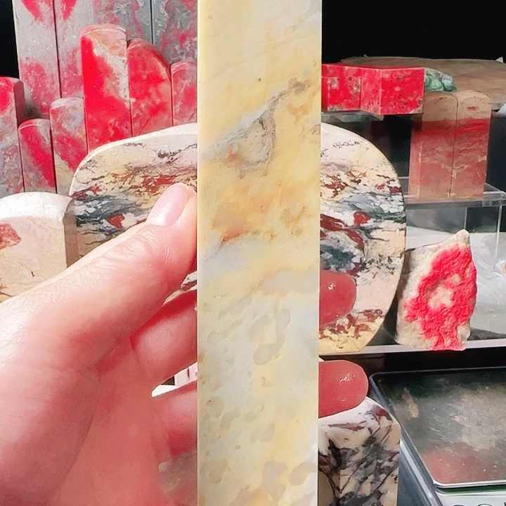 满***昌化石昌化彩玉印章