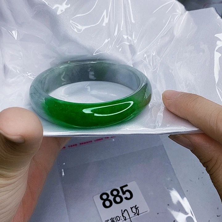 翡翠未镶嵌手镯一图一物实物为准