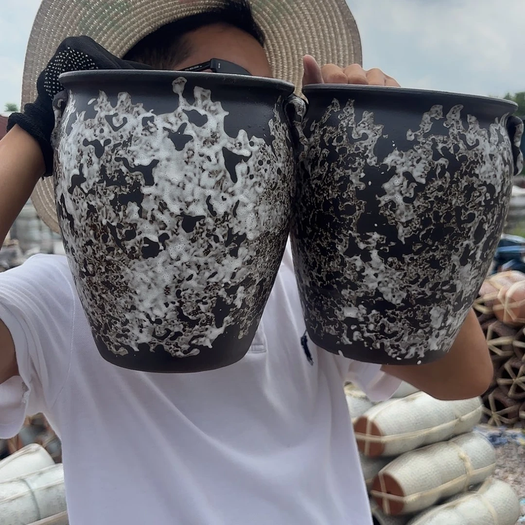 侘寂风耳两个口径17*21