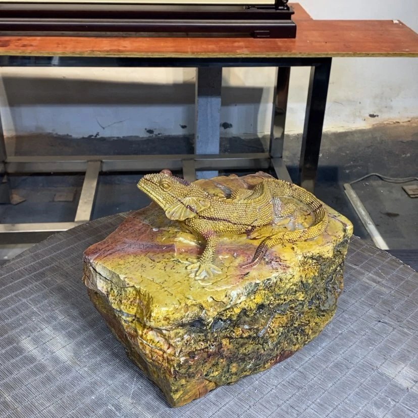 【闪购商品】广西国画石草花石