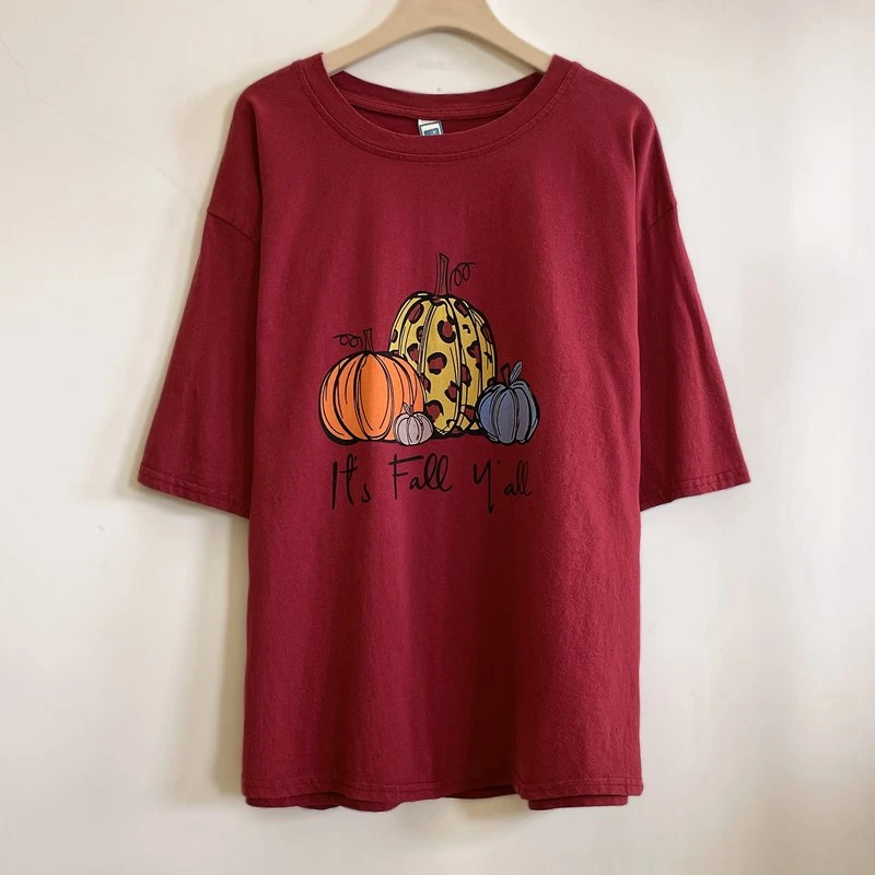 年轻气质显白宽松遮肉夏季中年妈妈装休闲棉T恤2025新款YX105286