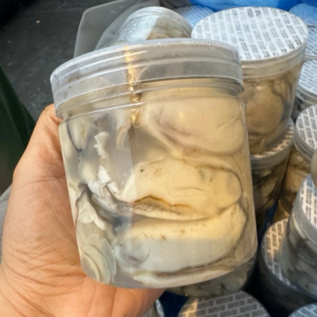 活蚝现劈〖新品3-4两鲜蚝肉10只装〗涮火锅 煲汤 焖面 海蛎煎……多种吃法