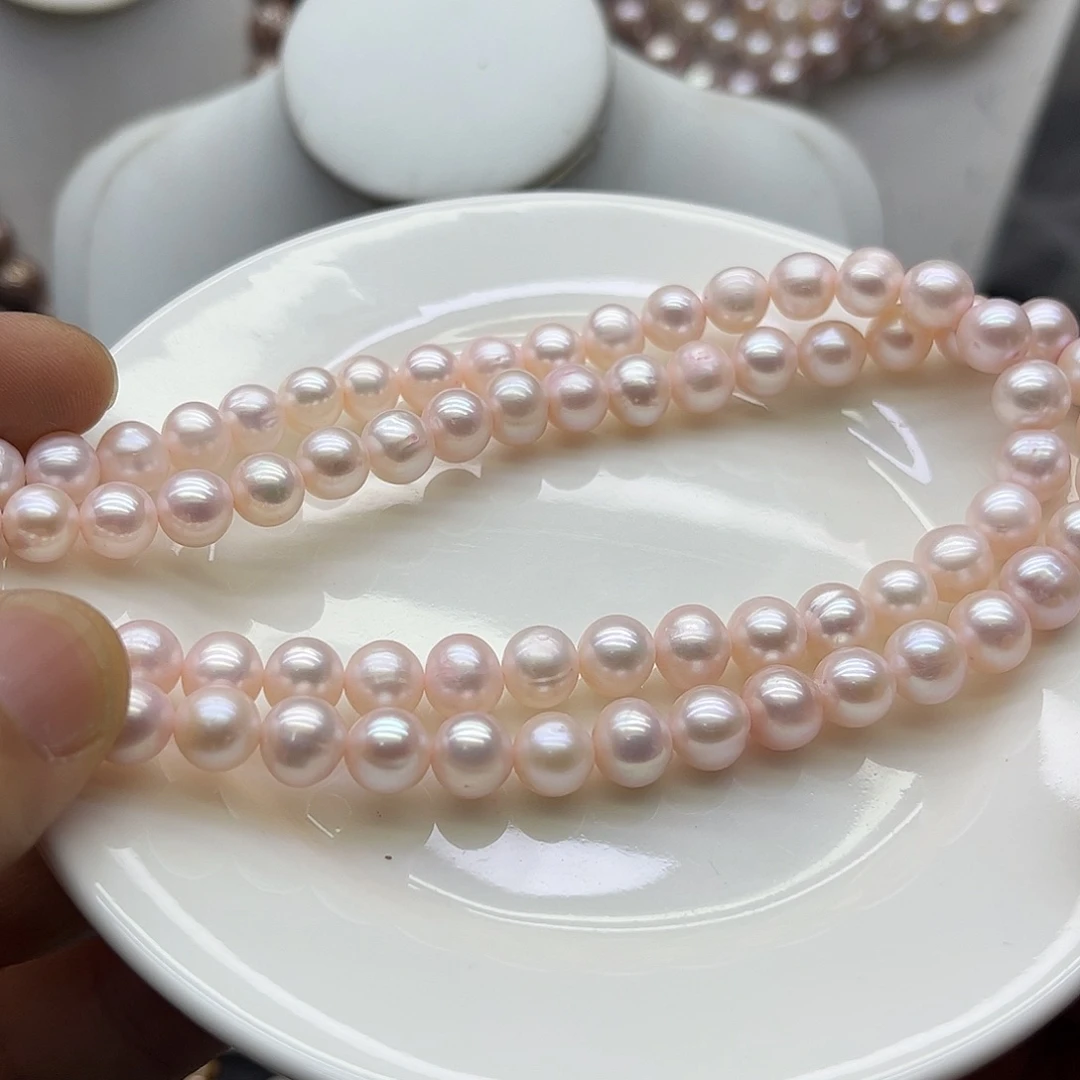 淡水珍珠钛钢颈饰