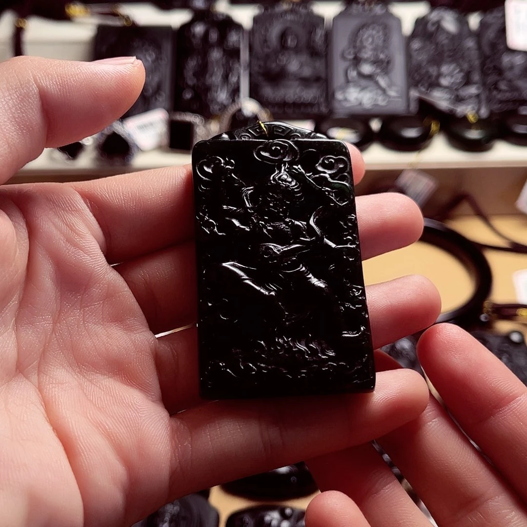 天然缅料A货大黑天1333