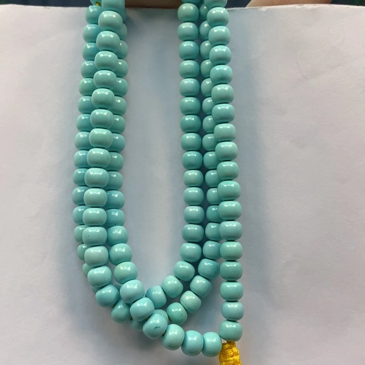 未镶嵌绿松石长链