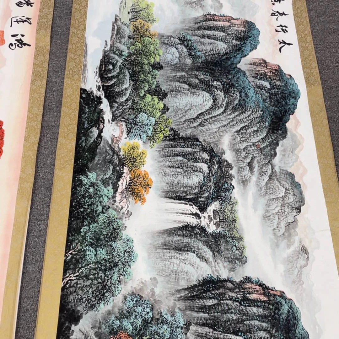 国画老师手笔手绘作品y