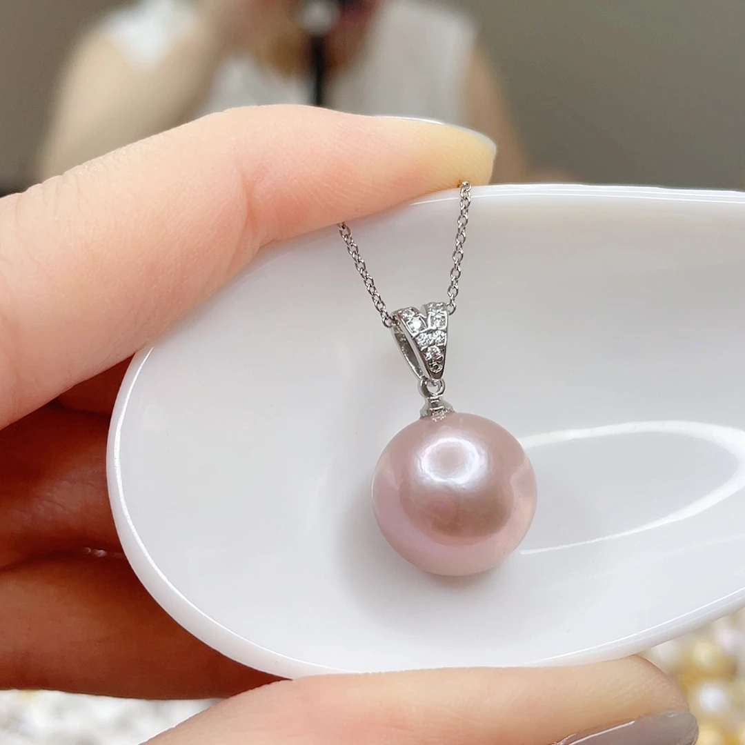 淡水珍珠合金吊坠(赠链)