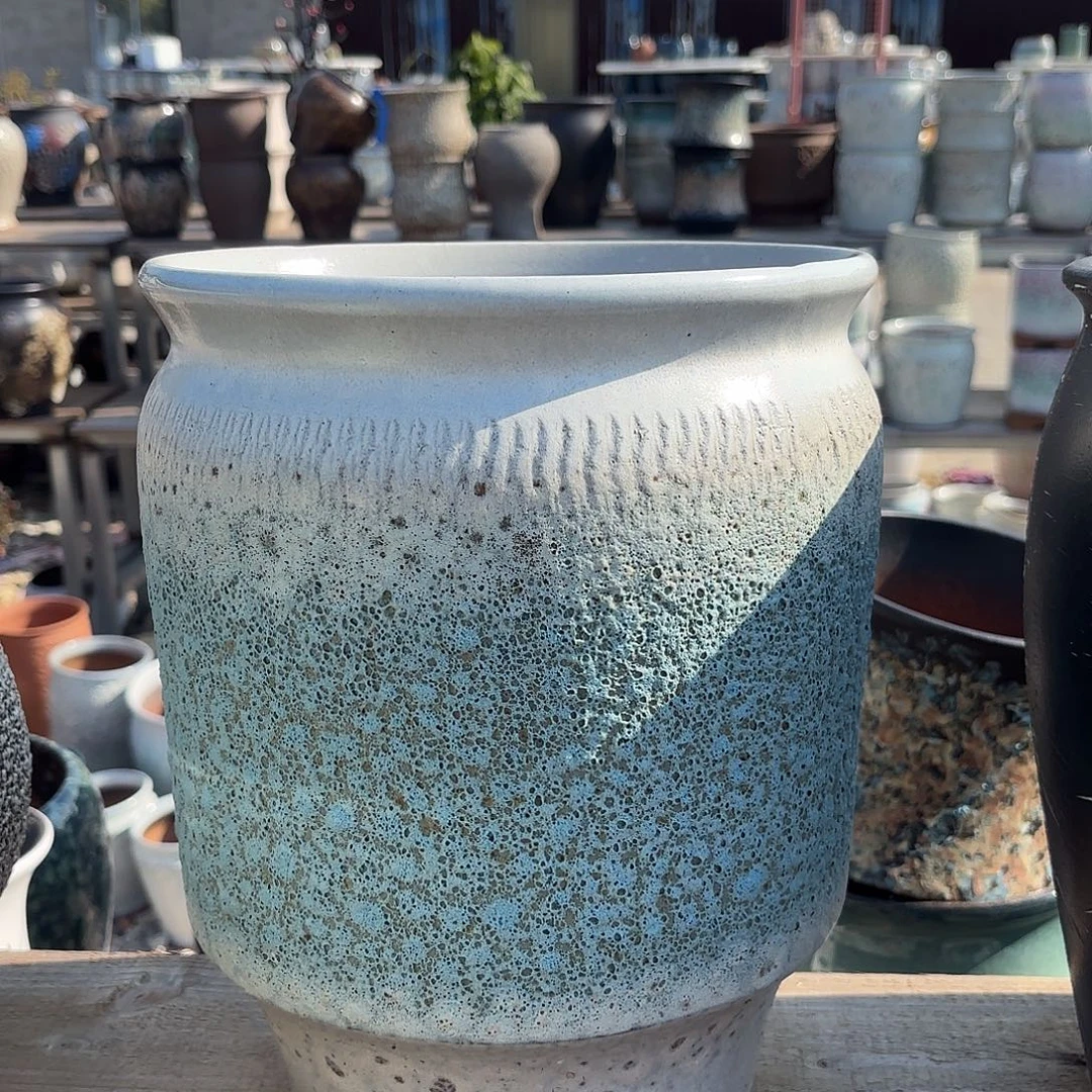 口径25高31一个蓝泡直筒