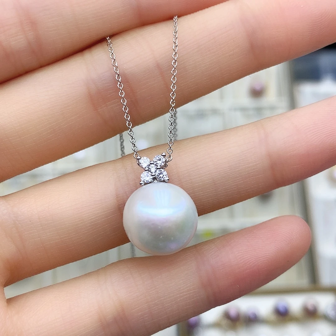 淡水珍珠颈饰合金