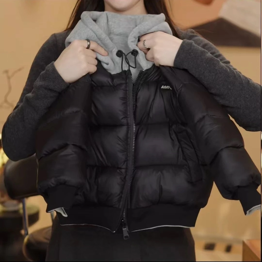 （现货）韩版儿童YIO夹棉两面穿棉服夹克外套