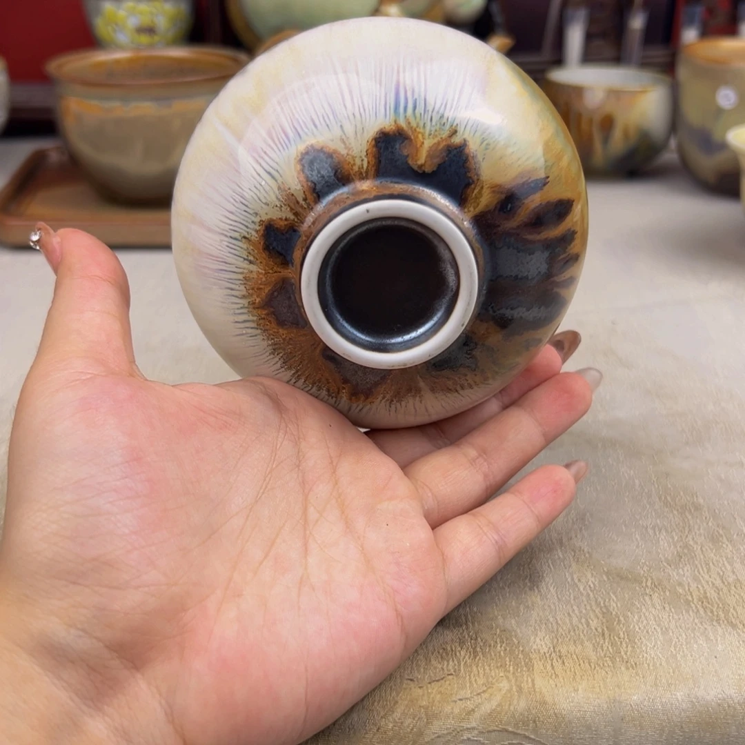 杯纯手工柴烧主人杯