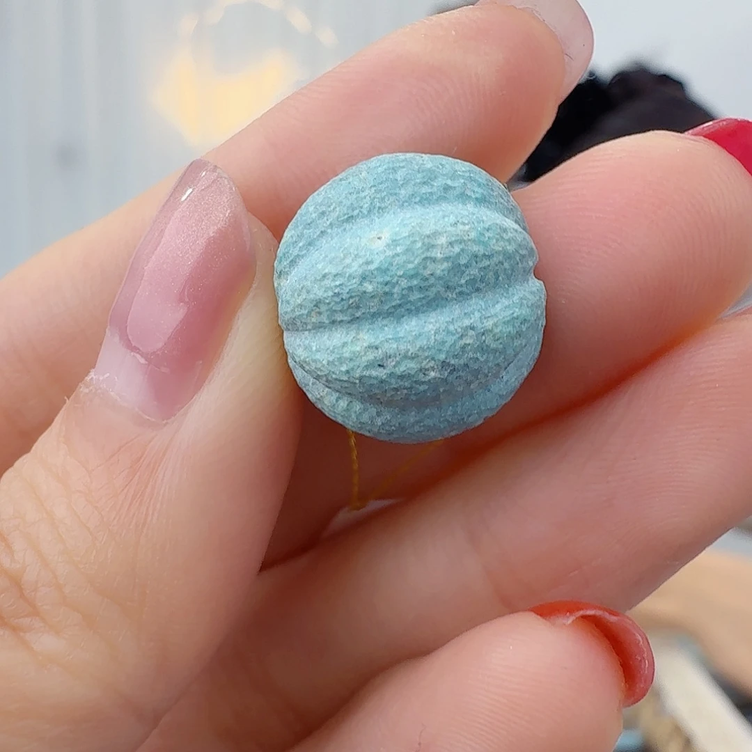 咖***醉绿松石未镶嵌珠宝奇石