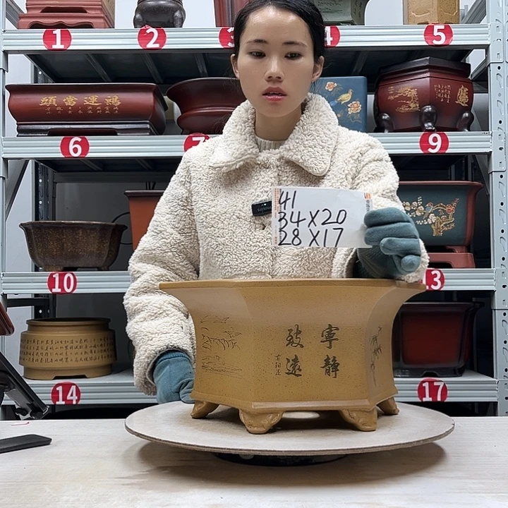 花盆紫砂紫砂花盆