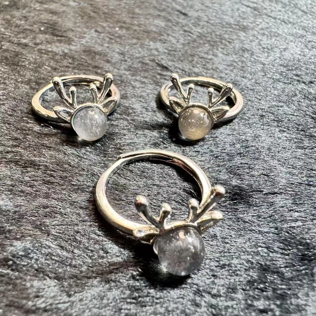 CT3513【百百福珠宝】一鹿有你月光石戒指-多样性发货只发一件-03