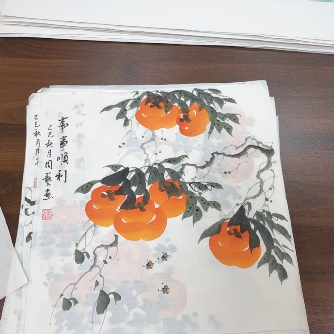 国画国画作品山水花鸟