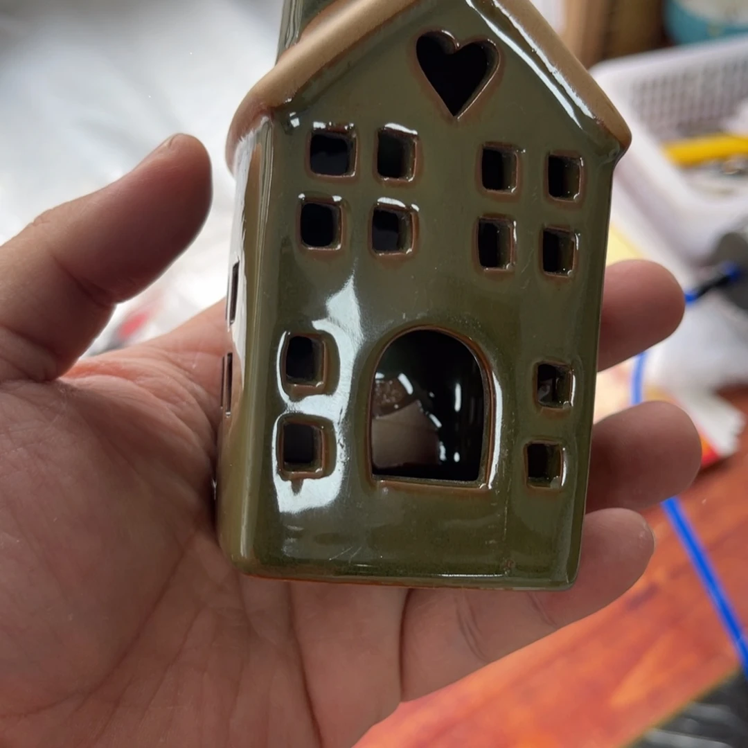 摆件贺**三微瑕疵陶瓷摆件完美主义慎拍