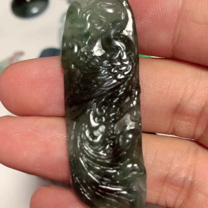 翡翠未镶嵌颈饰天然翡翠玉石a货