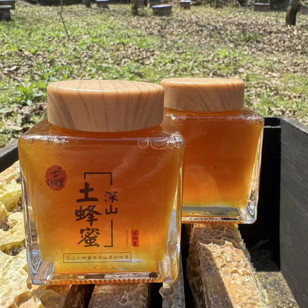 深山老林 散养五倍子土蜂蜜 一年只取一次