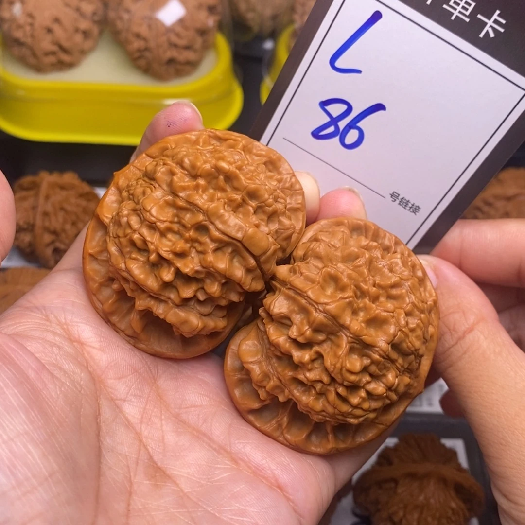 把件文玩核桃53官帽86号