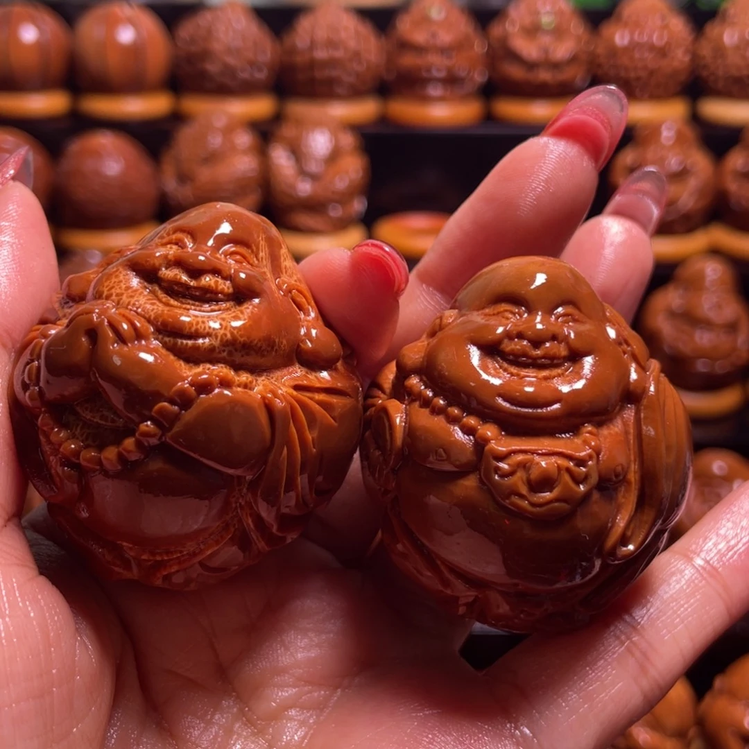 上***角橄榄核手串/手链弥勒