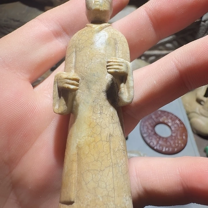 夏***)和田玉（糖玉）未镶嵌挂件