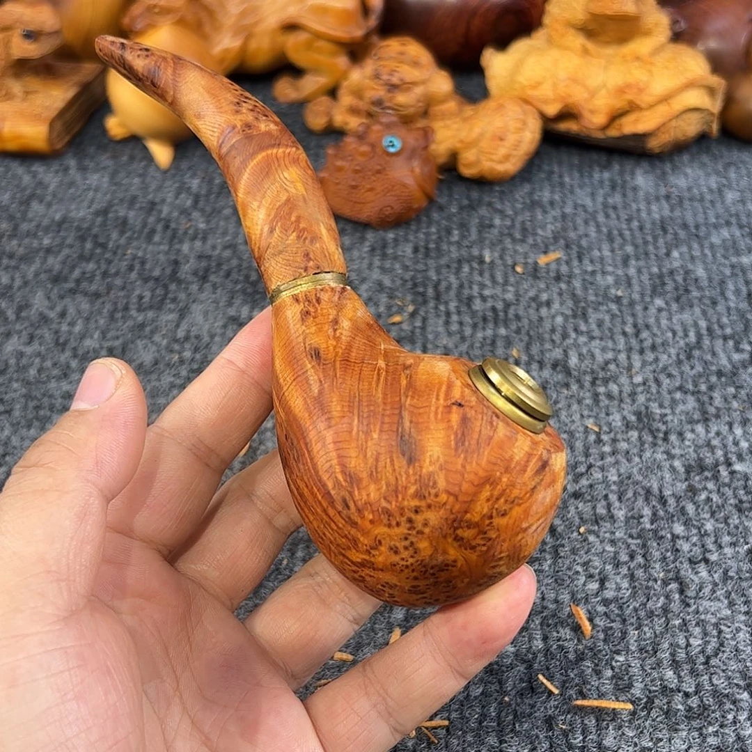 沙***浪崖柏崖柏瘤花烟斗，满瘤花