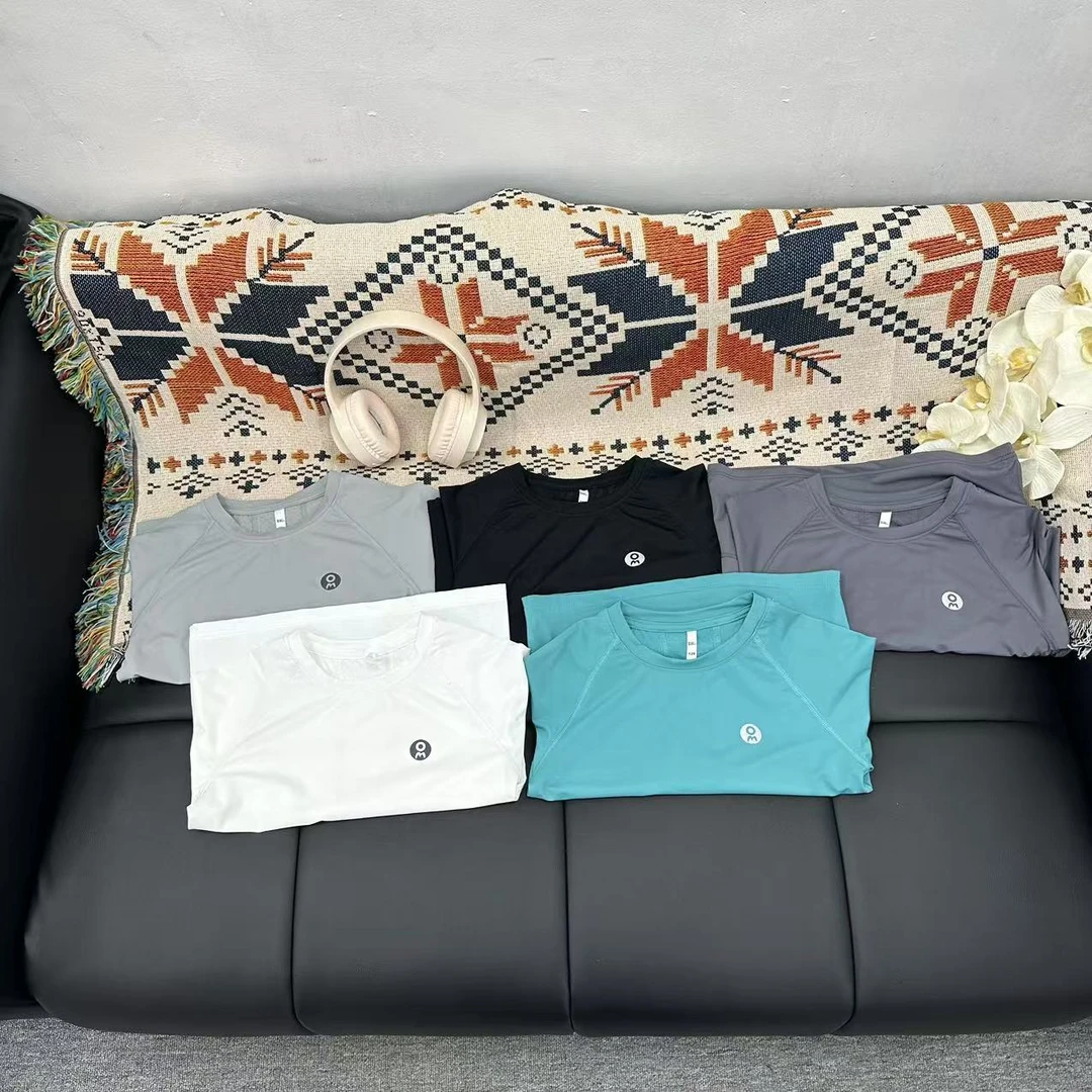 RZ#儿童春季新款运动速干训练衣反光条透气弹力超轻凉感