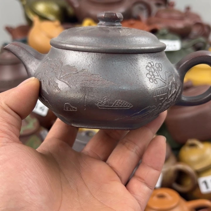 茶壶紫砂紫砂壶微瑕