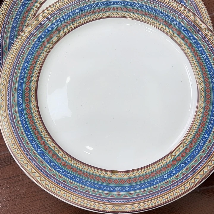 搪瓷瑕疵爱马仕10寸大盘2个装