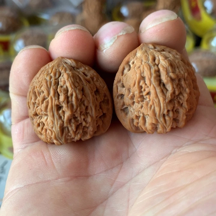 吊坠文玩核桃红玛瑙33色差