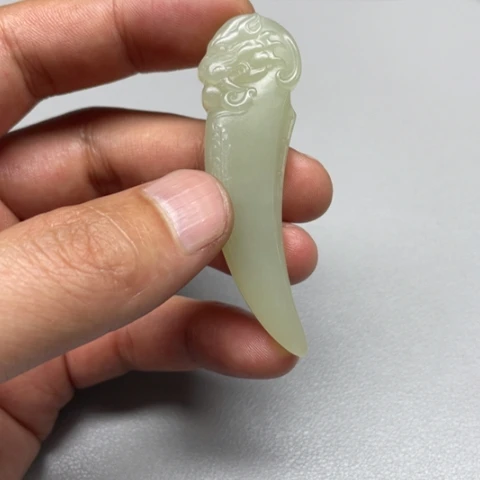 和田玉吊坠(不含链)未镶嵌非*