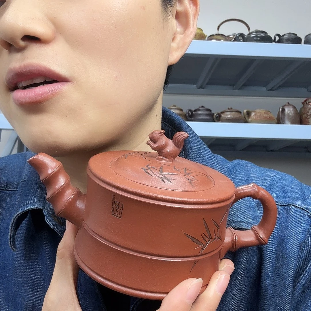 紫砂茶壶民间手艺人全手工制作