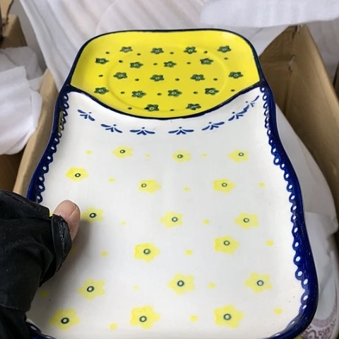 盘陶瓷制品满25拼单发货默认微瑕