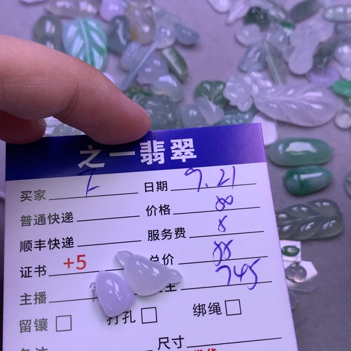颈饰未镶嵌翡翠F*