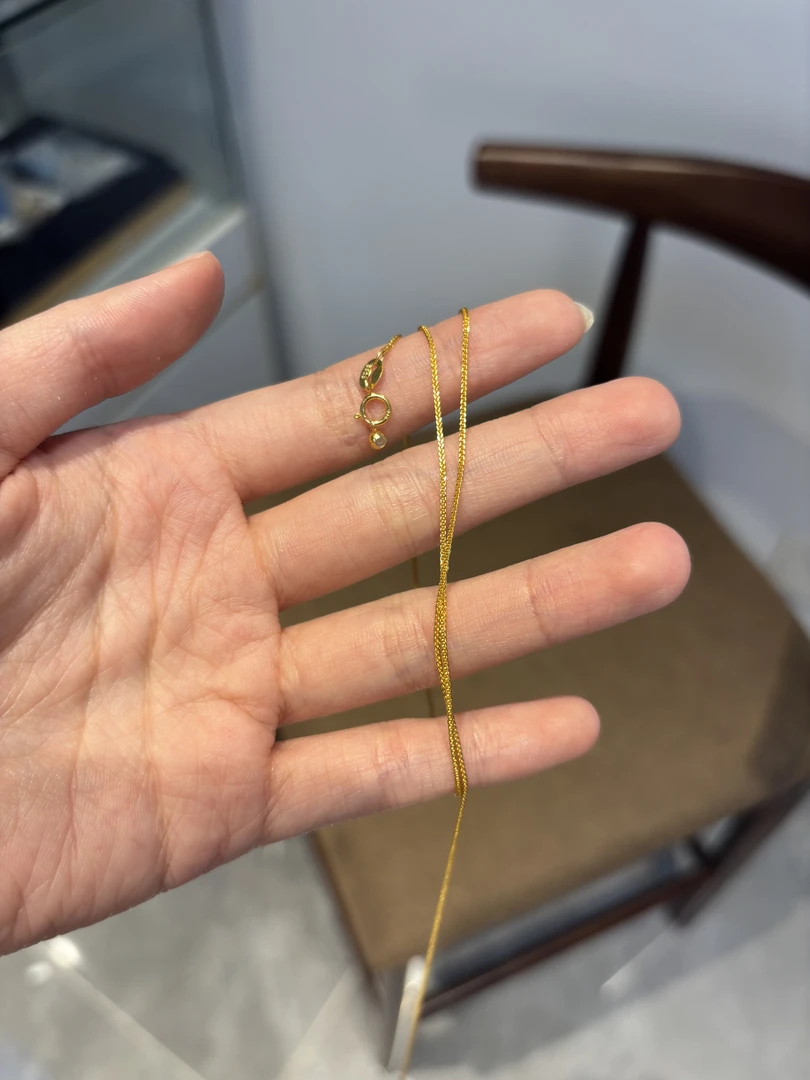 链子925银 925银针式肖邦链时尚