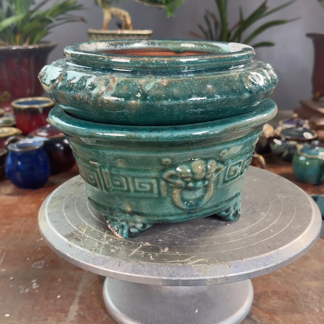 段泥花盆煜399瑕疵品