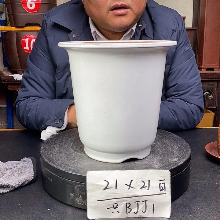 紫砂花盆货号一只BJJ1