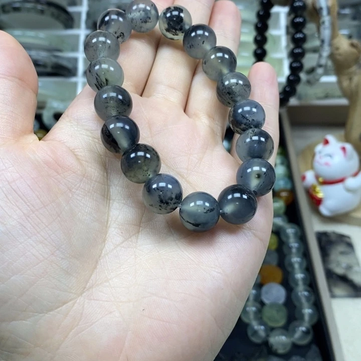 蛇纹石玉未镶嵌手链