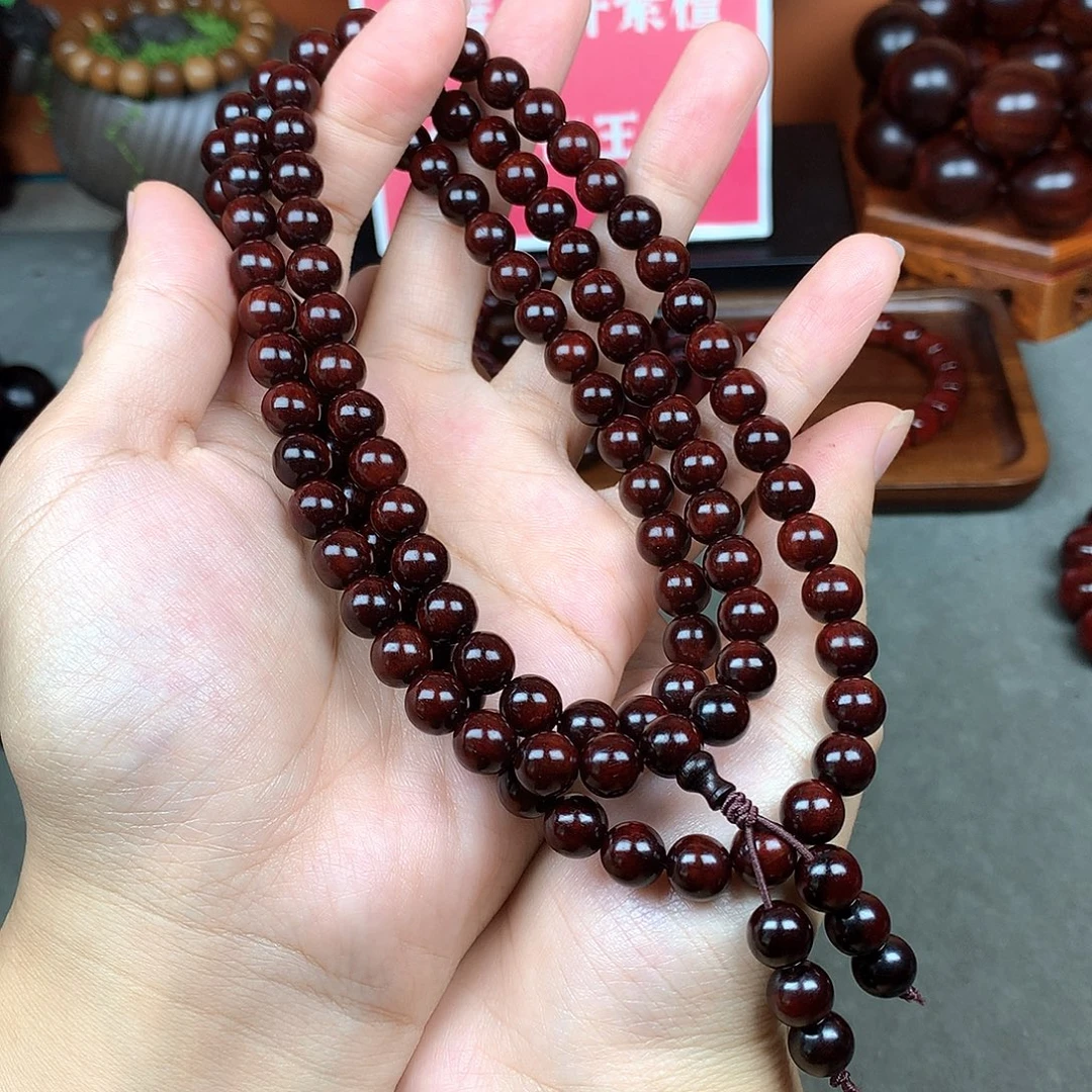 手串/手链檀香紫檀（小叶紫檀）8×108