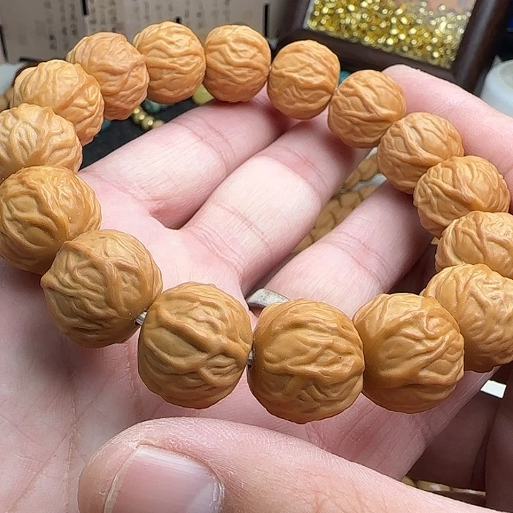 猴头核桃手串全品龙炎无敌大毒液尺寸17mm