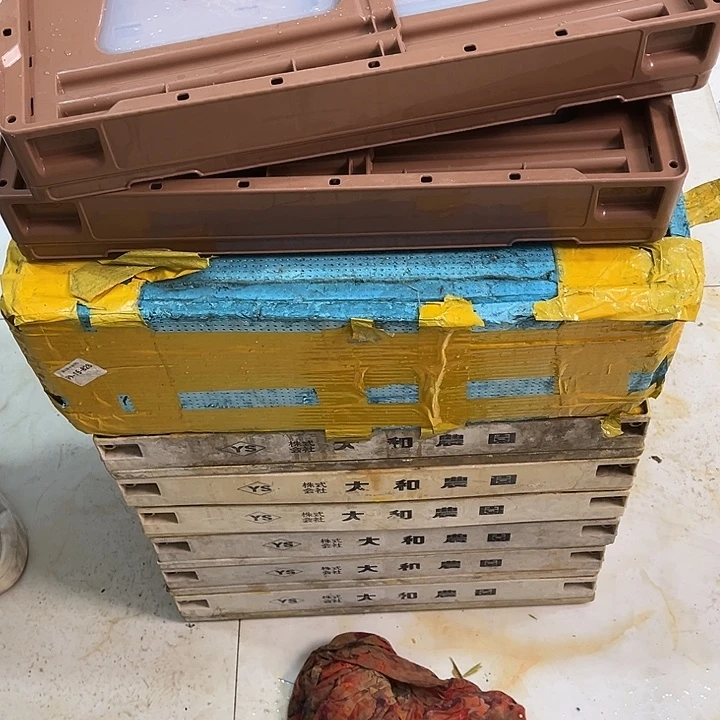 但***久厚款家用五金工具箱2个没盖