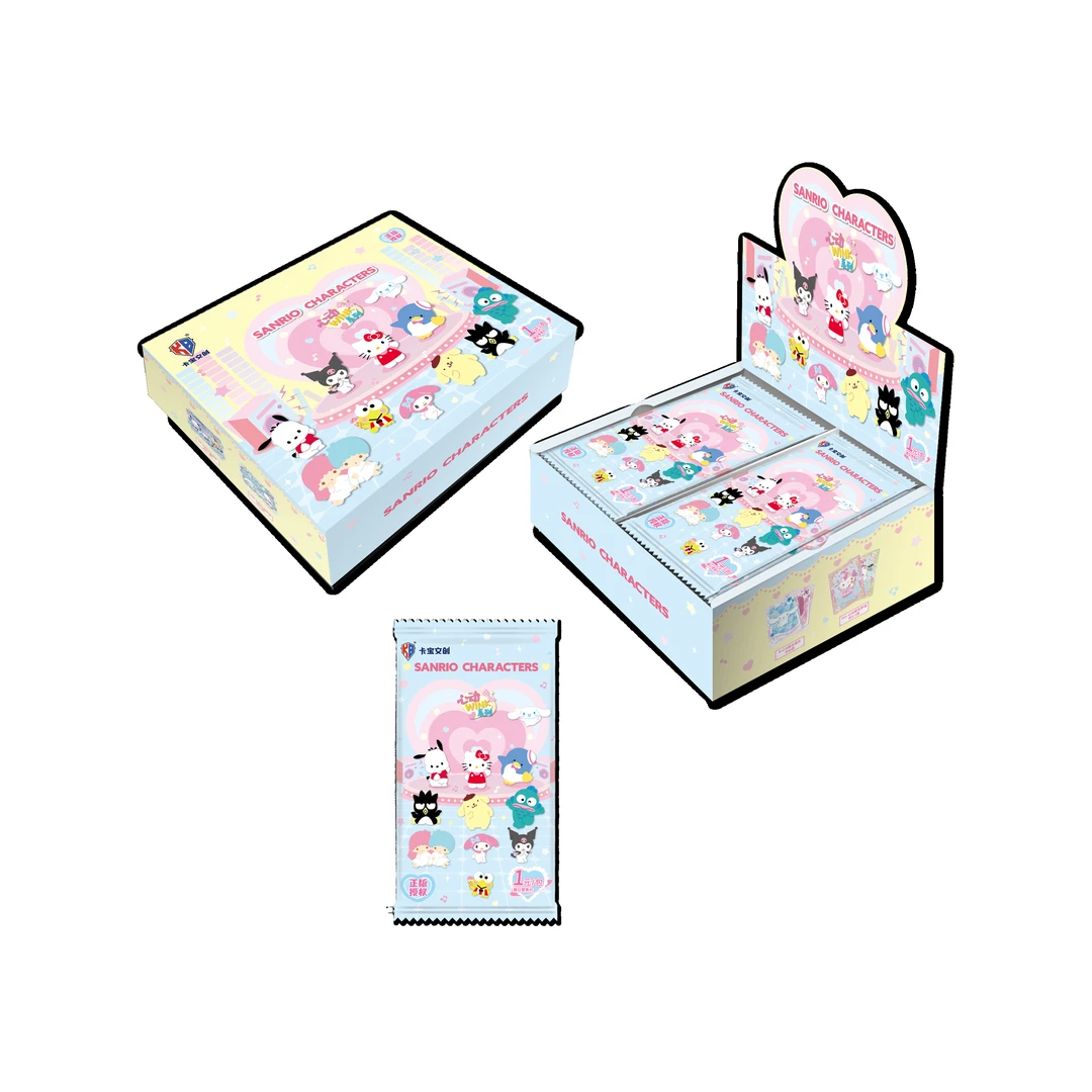 卡宝文创-三丽鸥 五弹1元包 收藏卡牌盲盒（拆卡）
