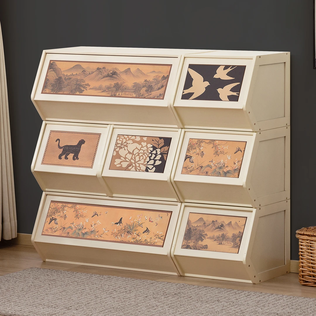 网红创意五斗柜卧室储物柜收纳家用客厅靠墙小立柜子床尾置物整理