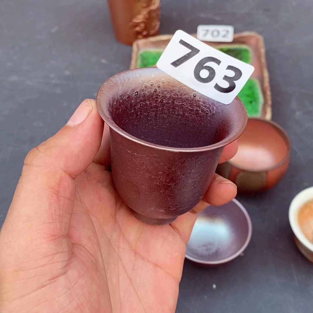 柴烧茶具陶瓷杯子