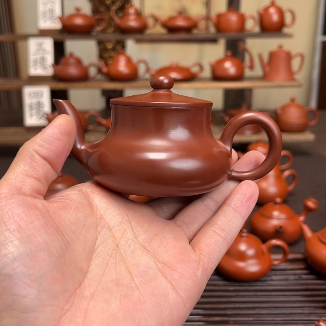 m***n紫砂茶壶黑金刚君德105cc