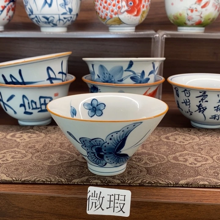 釉下老陶泥手工绘制