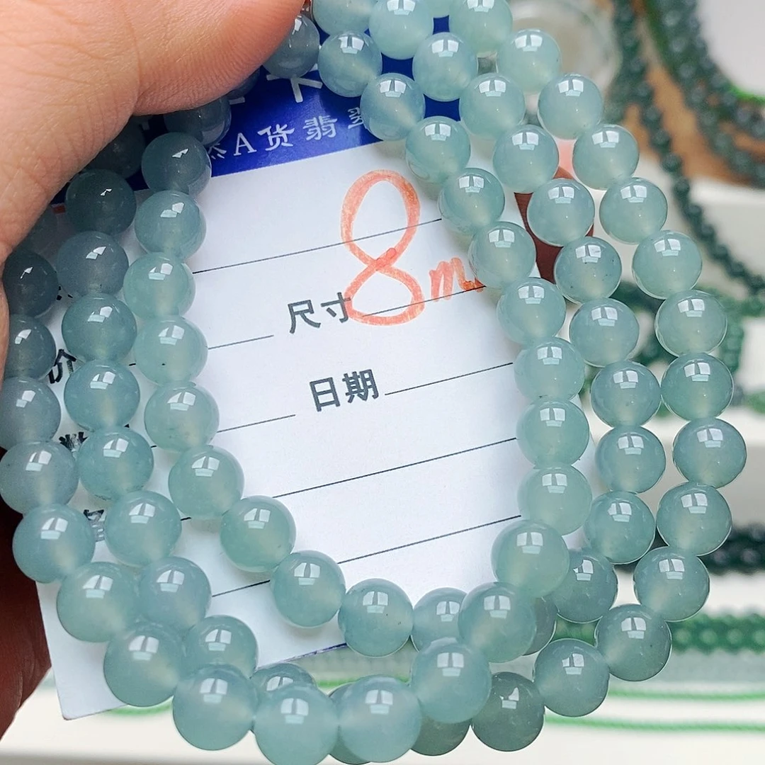 翡翠未镶嵌手链翡翠