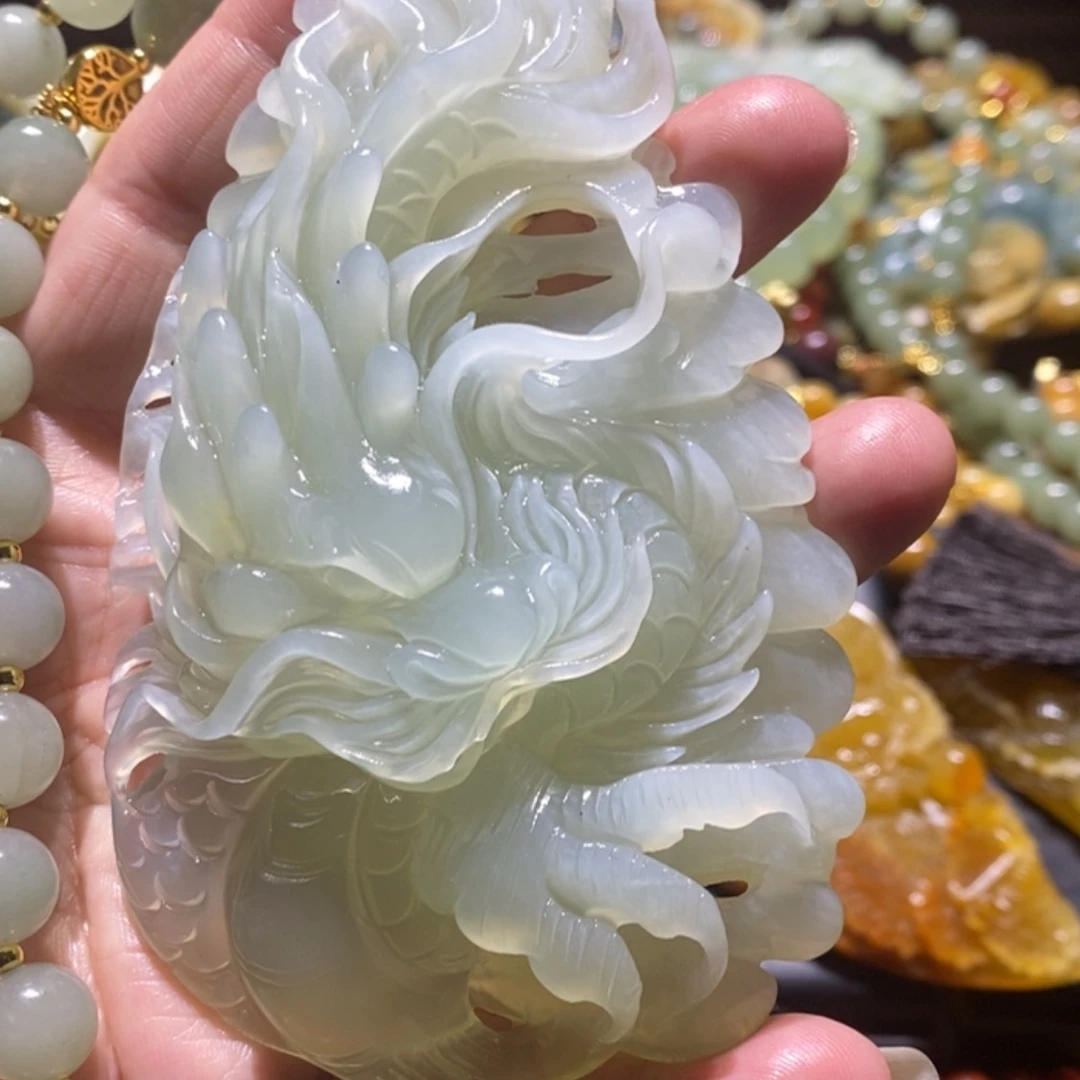 【闪购商品】岫玉毛衣链未镶嵌