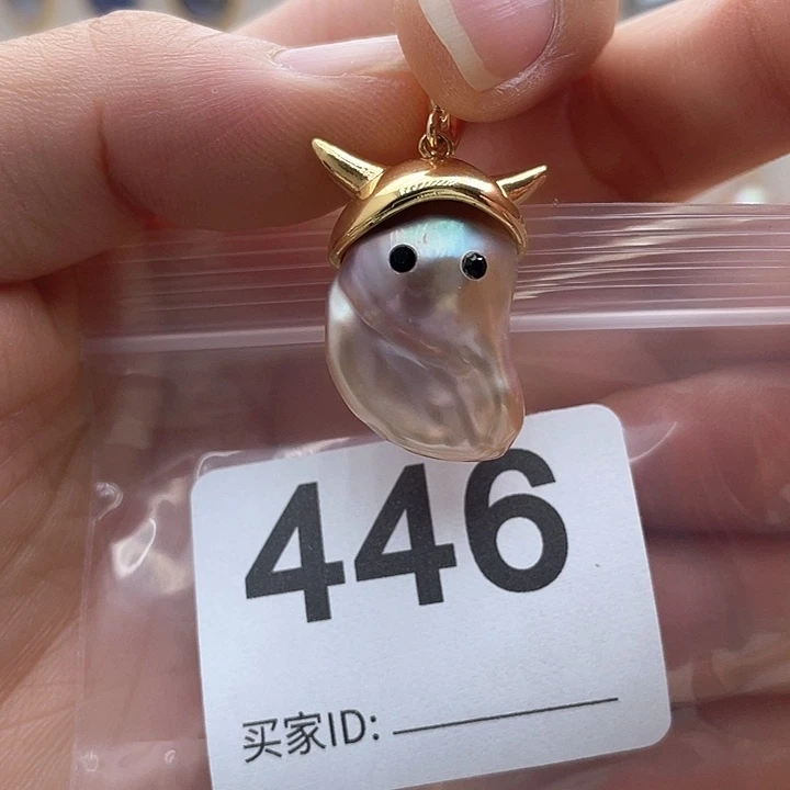 未镶嵌天然珍珠。  漏 漏 漏淡水珍珠