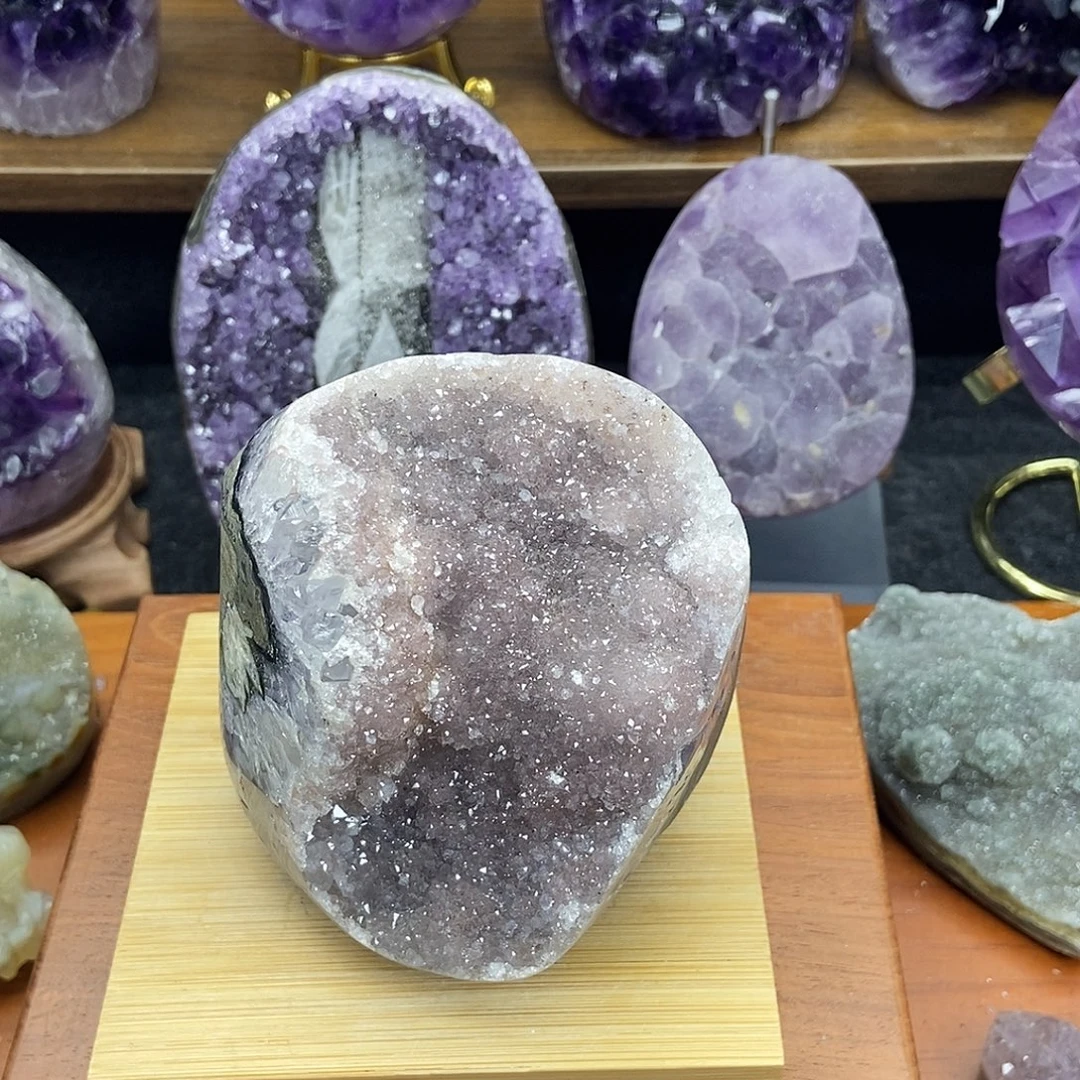 大型摆件（非配饰）紫晶未镶嵌